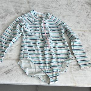 One piece long sleeve bathing suit worn once